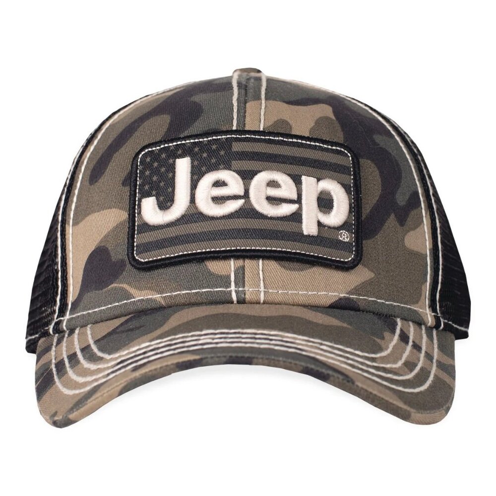 : Jeep Camo Flag Hat